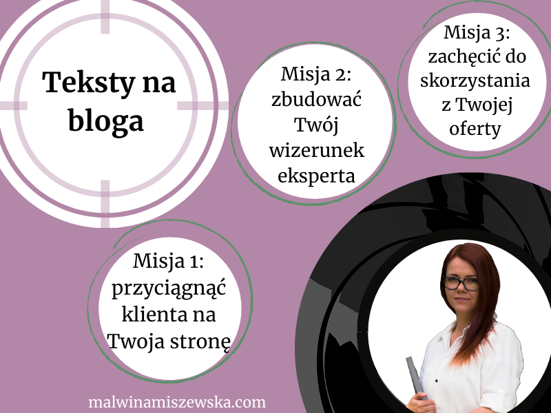 Artykuły blogowe / Malwina Miszewska