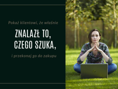 Oferty, teksty na landing page / Jolanta Bednarz