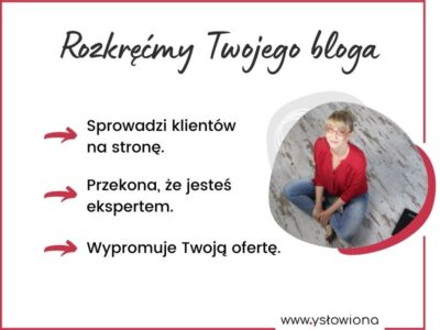 Artykuły blogowe / Aneta Łacwik