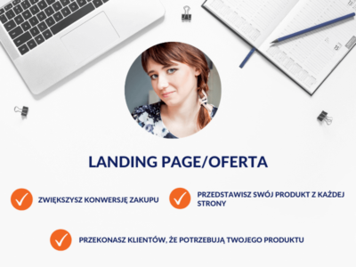 Oferty, teksty na landing page / Monika Syminowicz