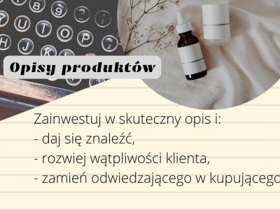 Opisy produktów / Emilia Moskal